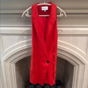 Red Sleeveless Dress
